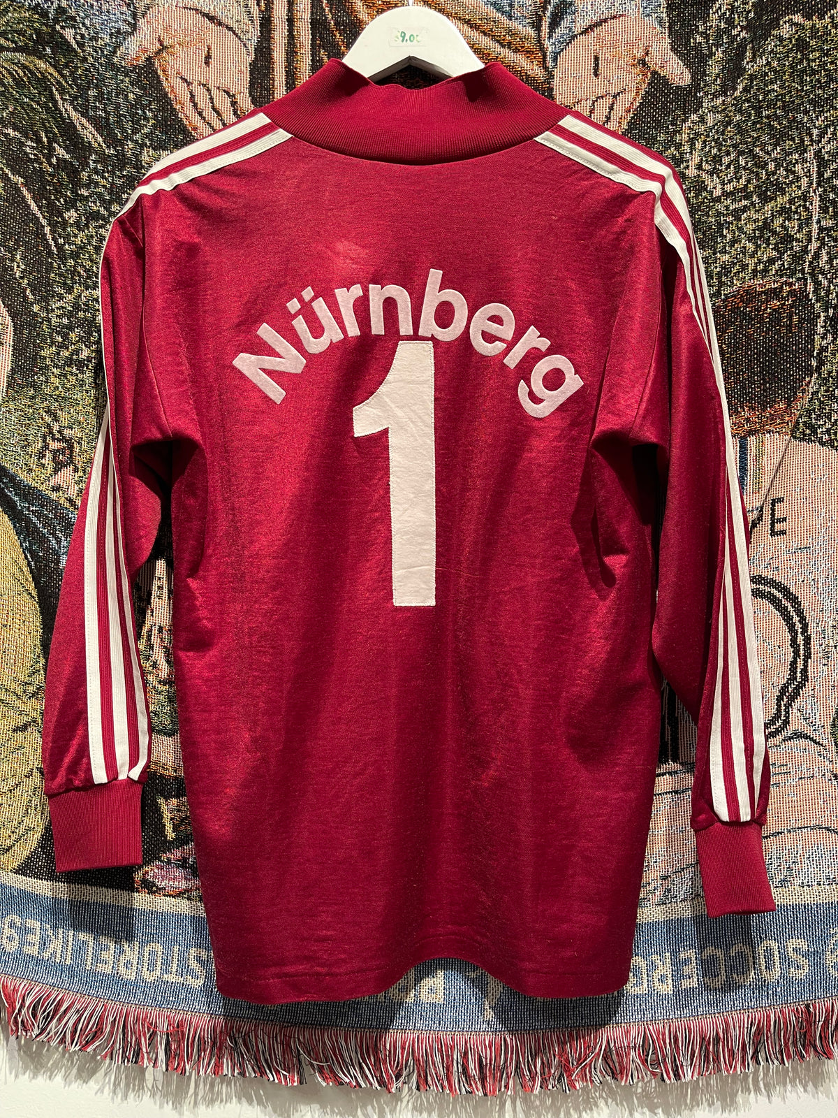 1. FC Nürnberg 1990-91 Home Kit. (M)(signed).