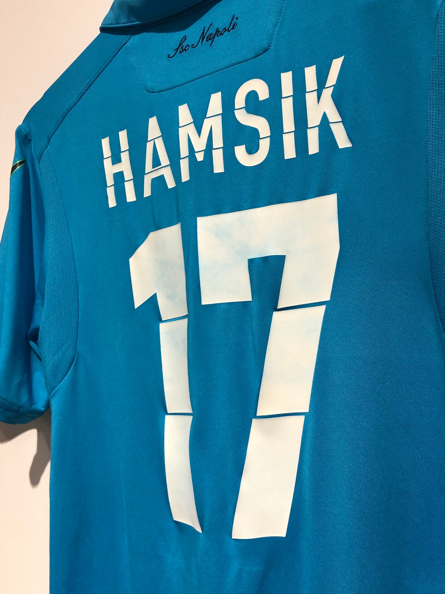 SSC Napoli 2014-15 Europa League Kit. #17 Hamsik (XL)