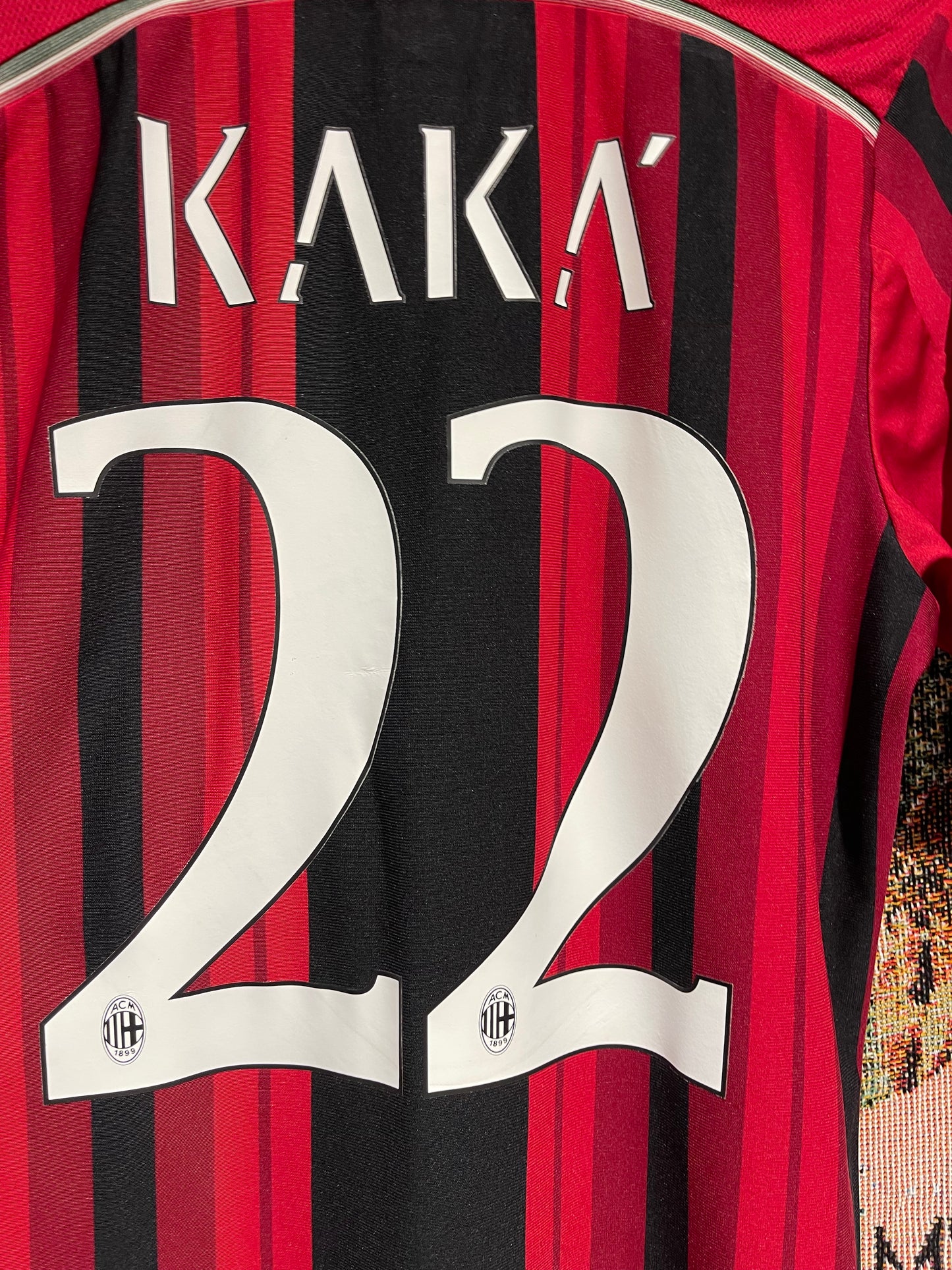 AC Milan 2014/15 Home Kit. #22 Kaká. (M)