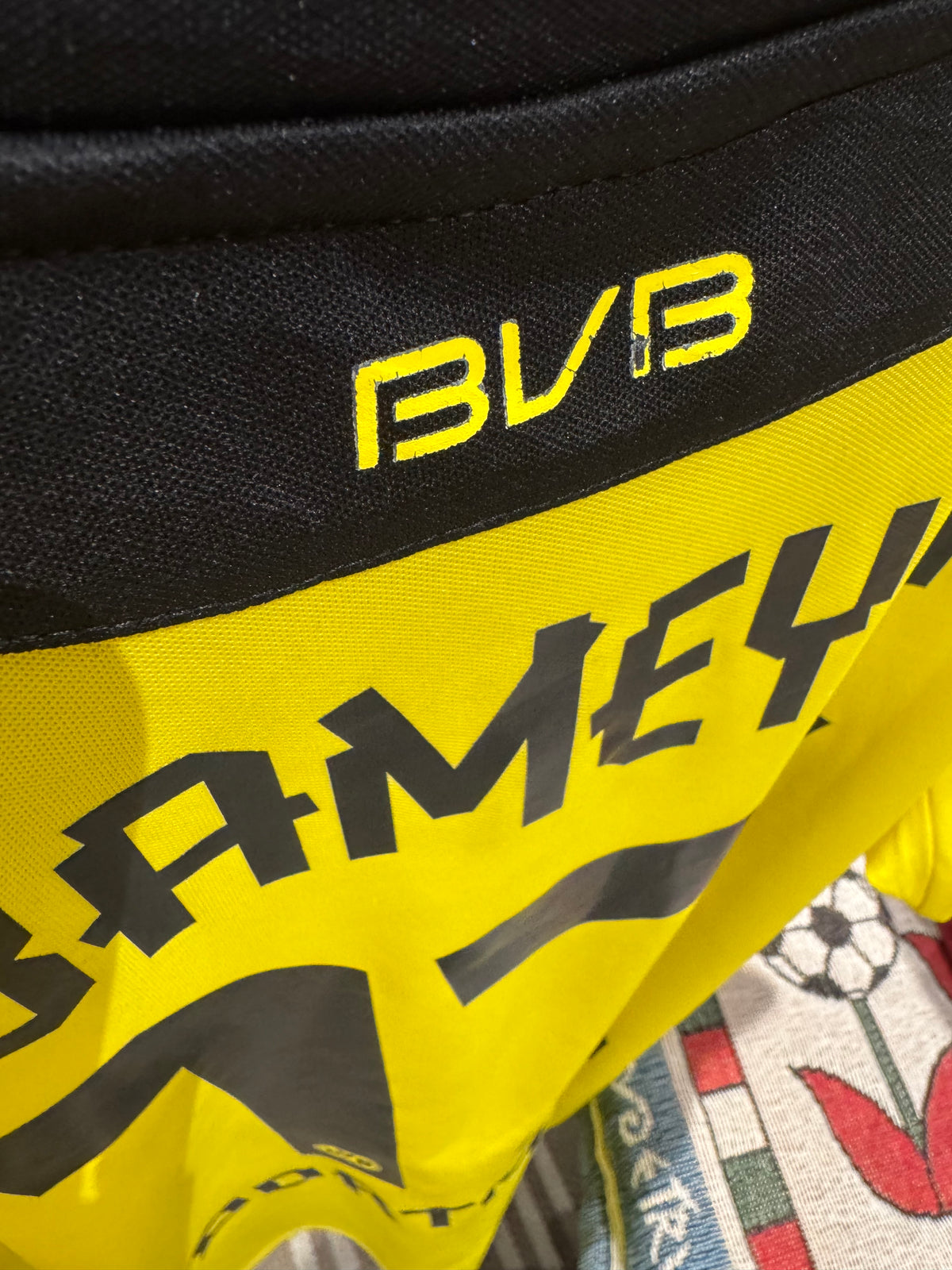 Borussia Dortmund 2013-14 Home Kit. (M) #17 Aubameyang.