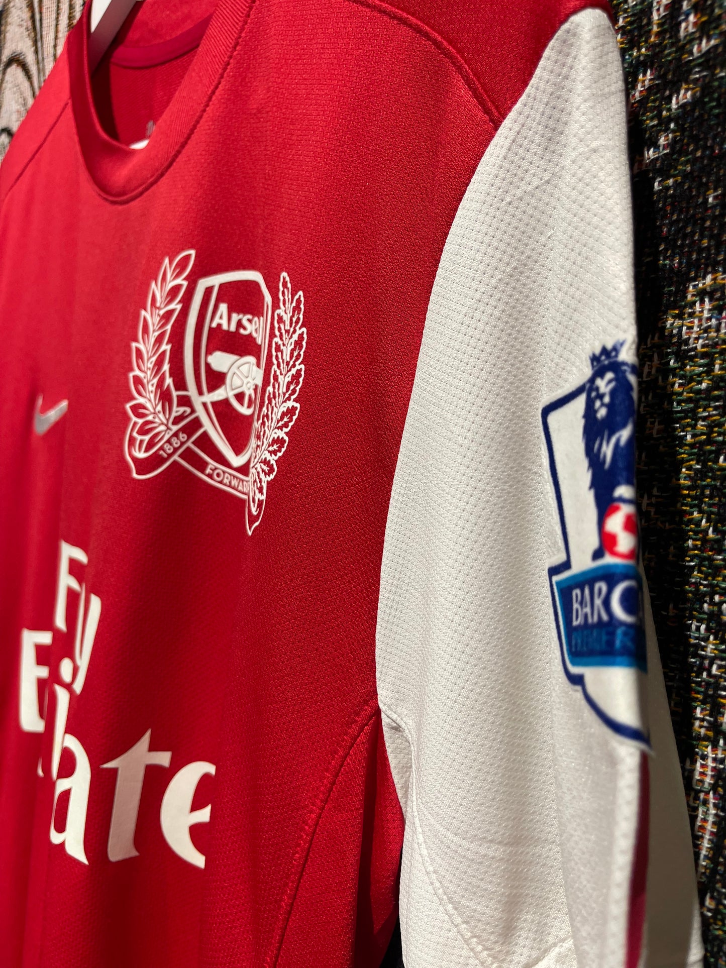 Arsenal 2011/12 Home Kit. #8 Arteta. (M)