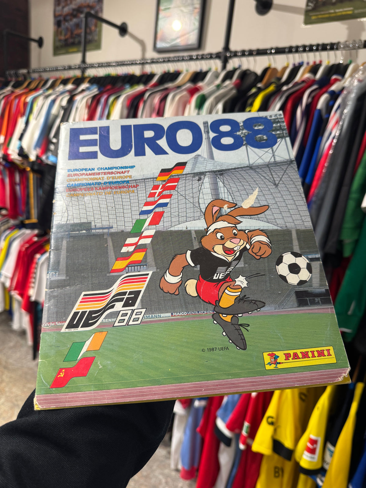 Panini Euro 88 Complete Album.