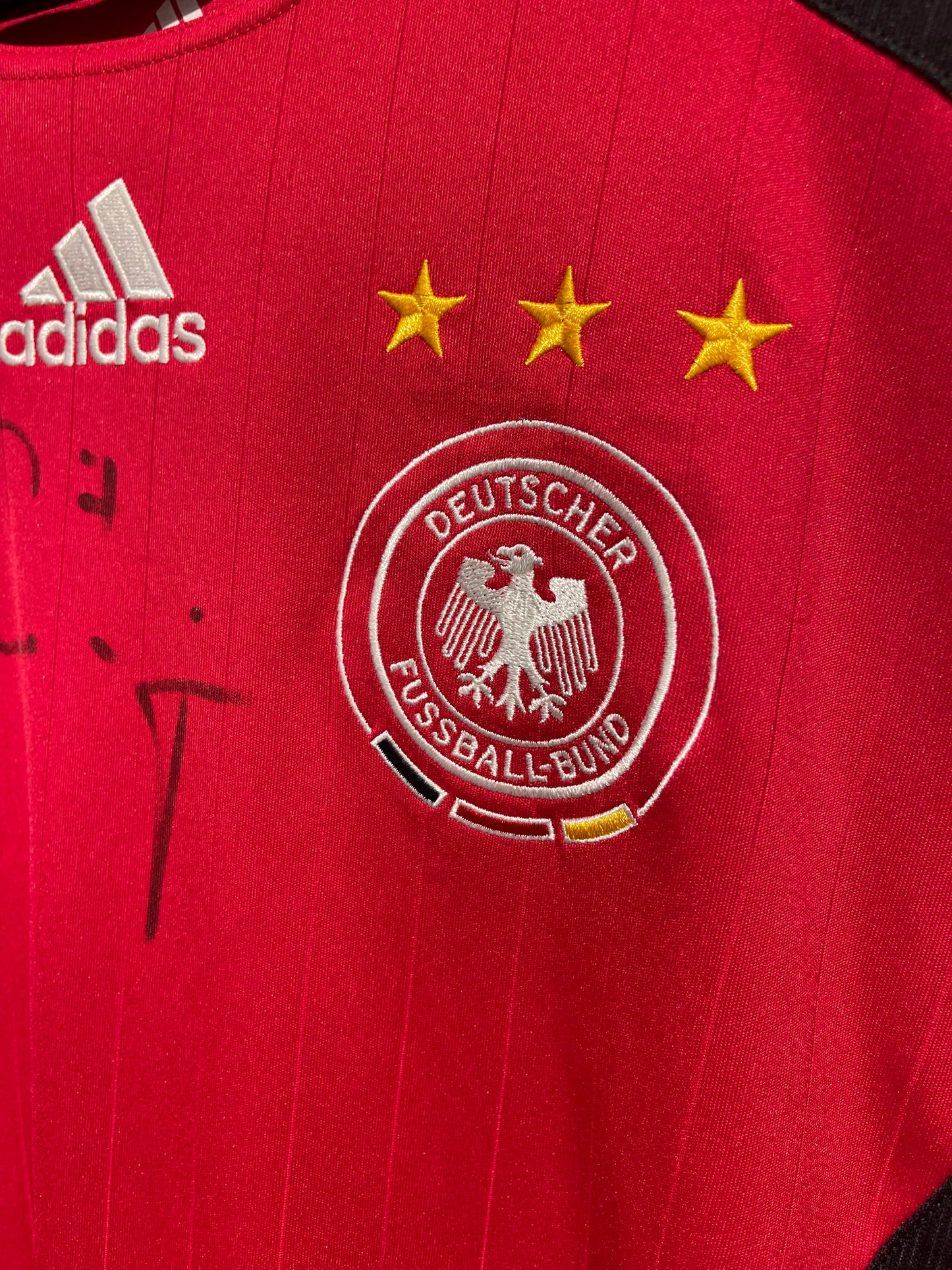 Deutschland 2006 Away Kit. (Signed by B. Schweinsteiger.) (176- S/XS)