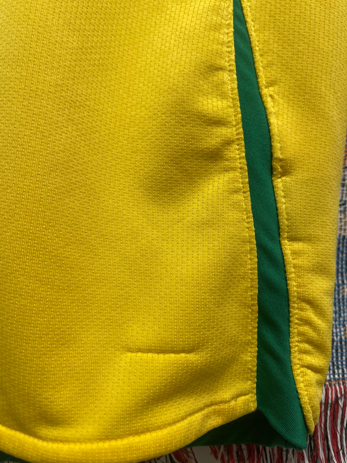 Brazil 2010 Home Kit. (L) #10 Kaká.