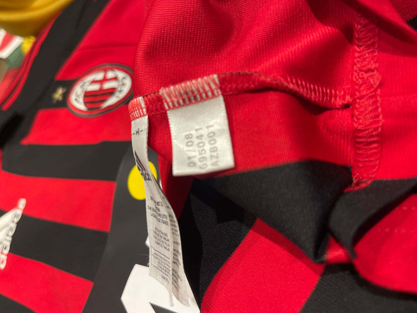 AC Milan 2007-08 Home Kit. #8 Gattuso (L).