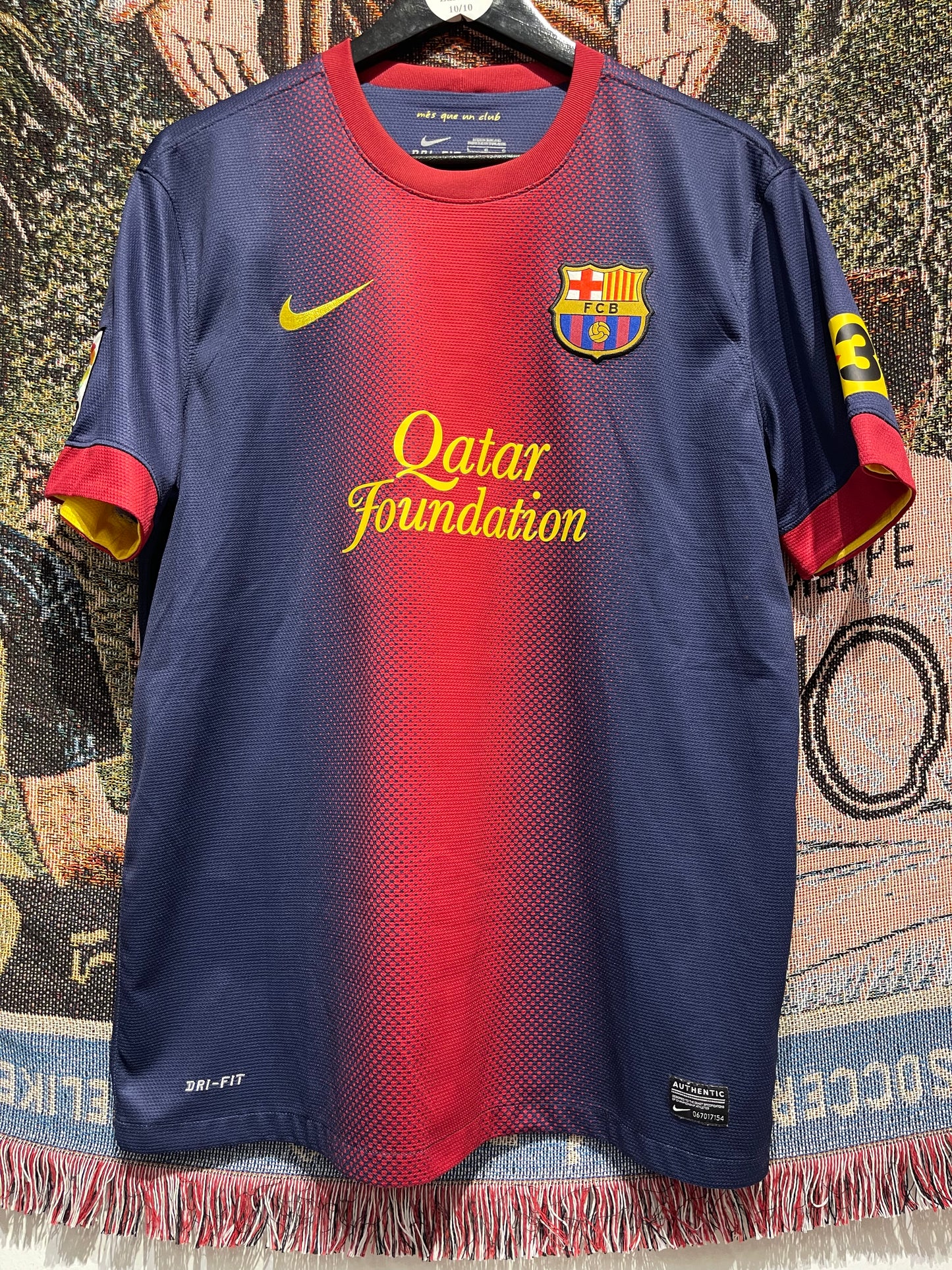 FC Barcelona 2012-13 Home Kit.(L) #8 Iniesta.