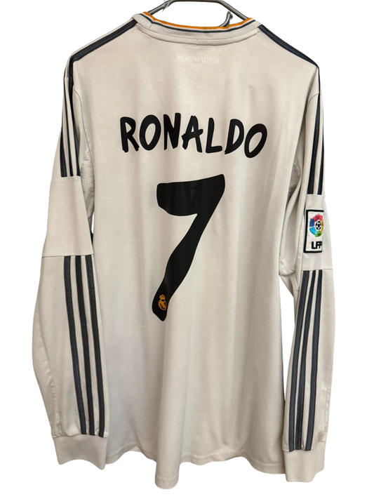 Real Madrid 2013-14 Home Kit. #7 Ronaldo (L)