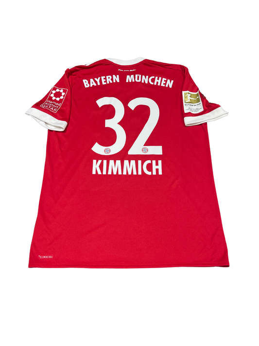 FC Bayern München 2017-18 Home Kit. #32 Kimmich (L)