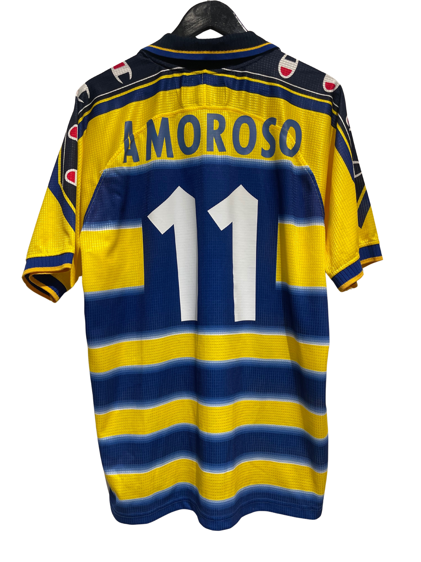 Parma Calcio 1999-00 Home Kit. #11 Amoroso. (XL)