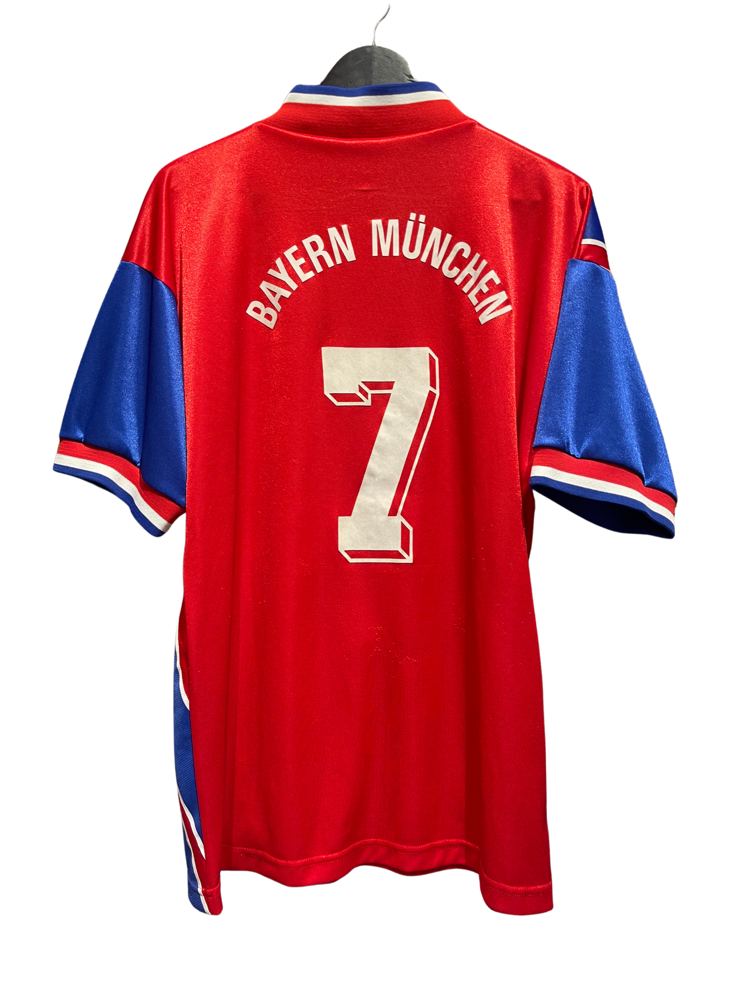 FC Bayern München 1993-95 Home Kit. #7 Scholl. (L)