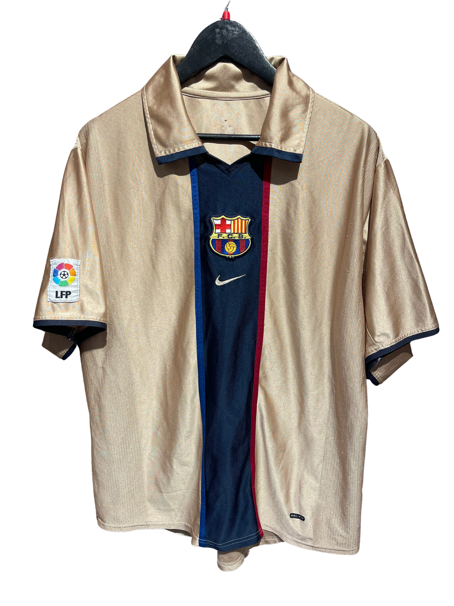 FC Barcelona 2001-02 Away Kit. (L/XL).