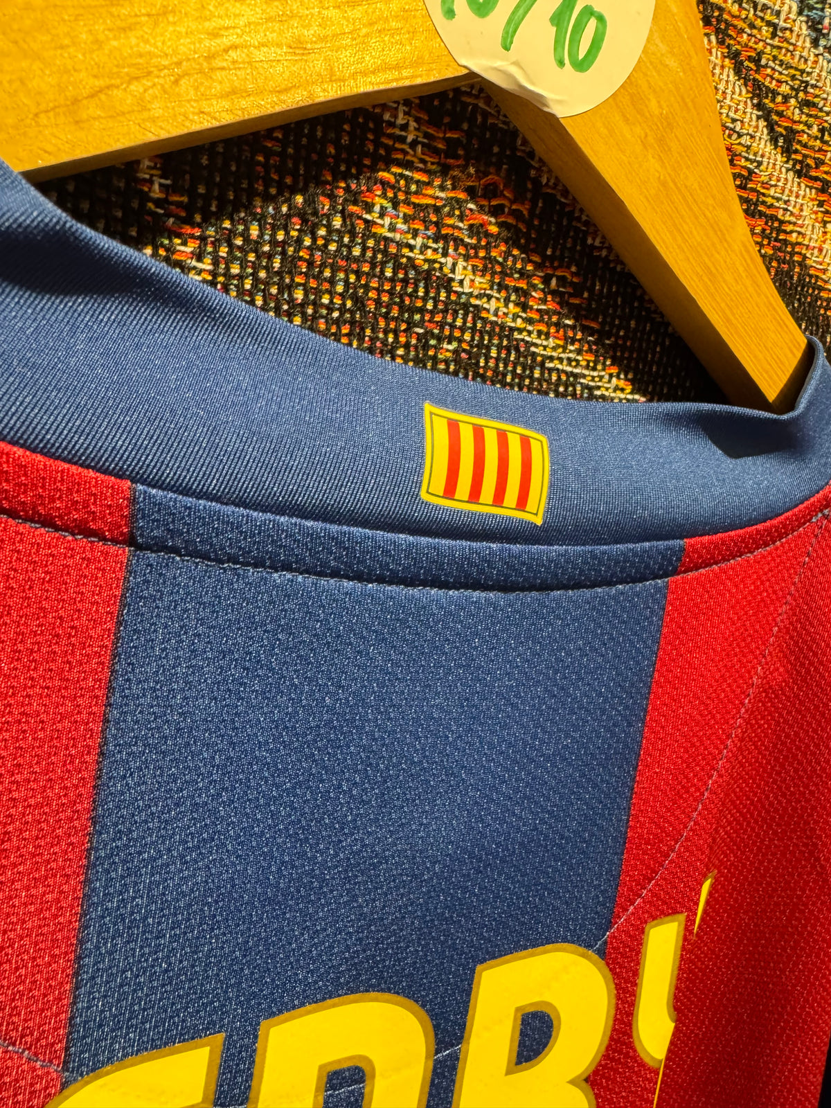 FC Barcelona 2007-08 Home Kit. (XL) #14 T. Henry.