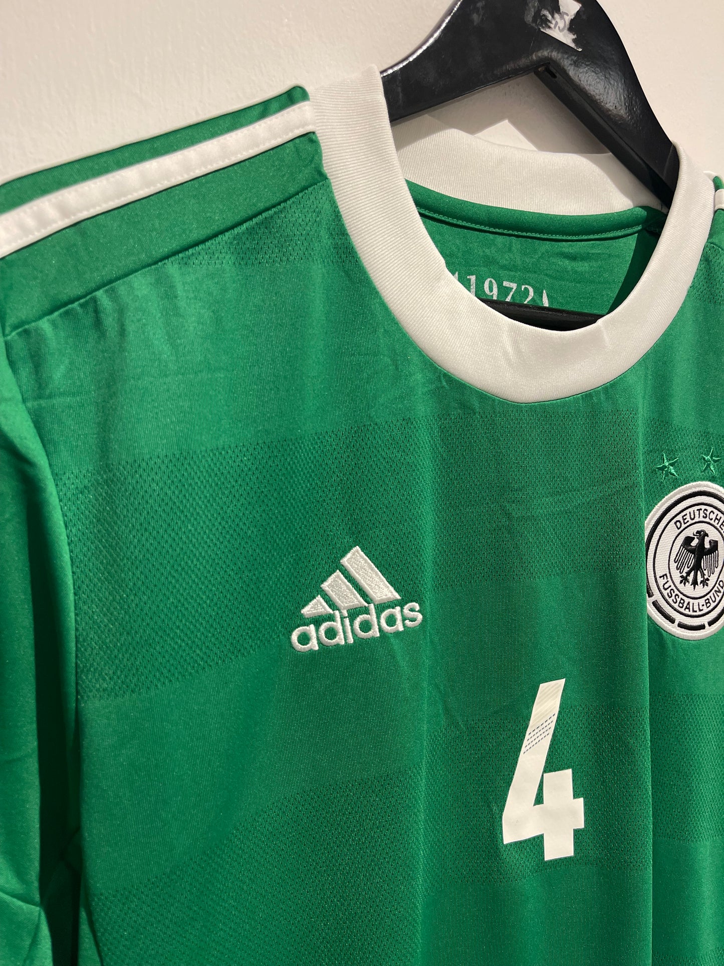 Germany 2012 Away Kit. (XL) #4 Höwedes.