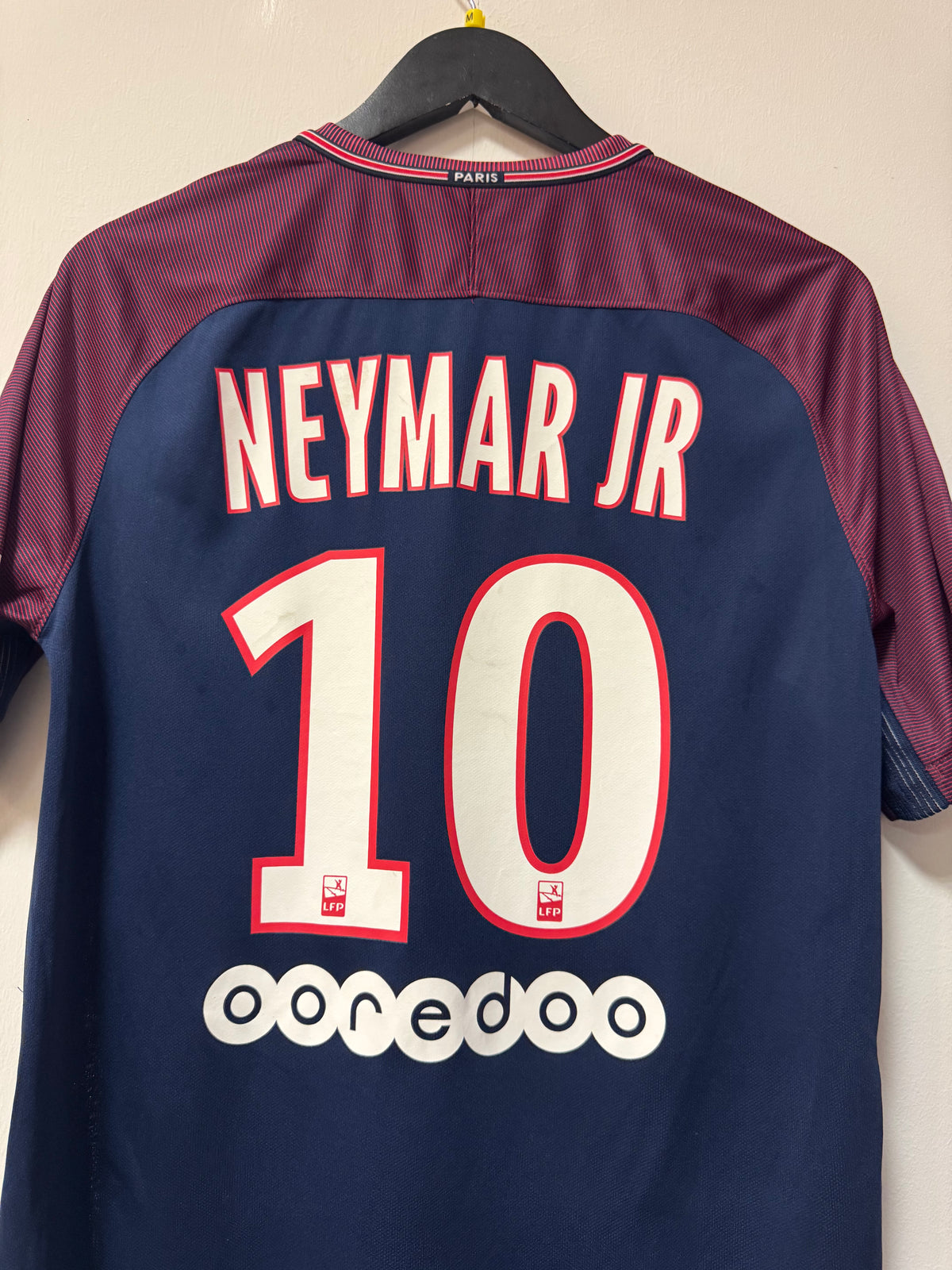 PSG 2017-18 Home Kit. #10 Ney Jr. (M)