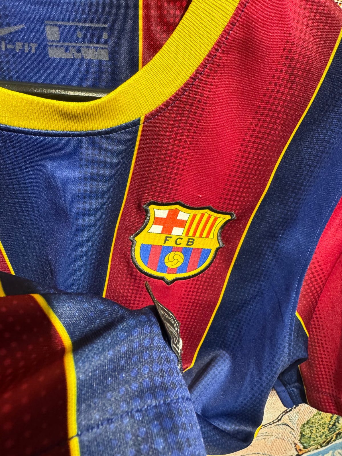 Fc Barcelona 2020-21 Home Kit. (L) #10 Messi.