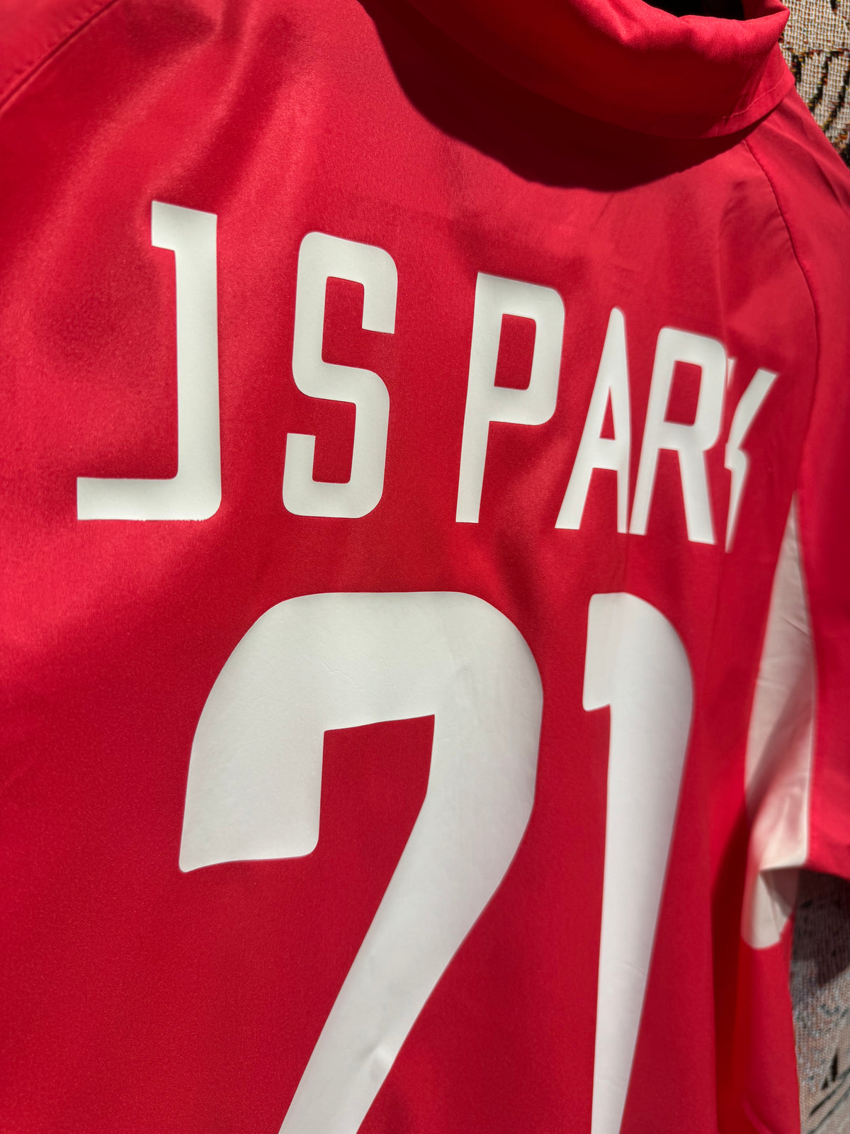 South Korea 2002-03 Home Kit. #21 Park. (L)