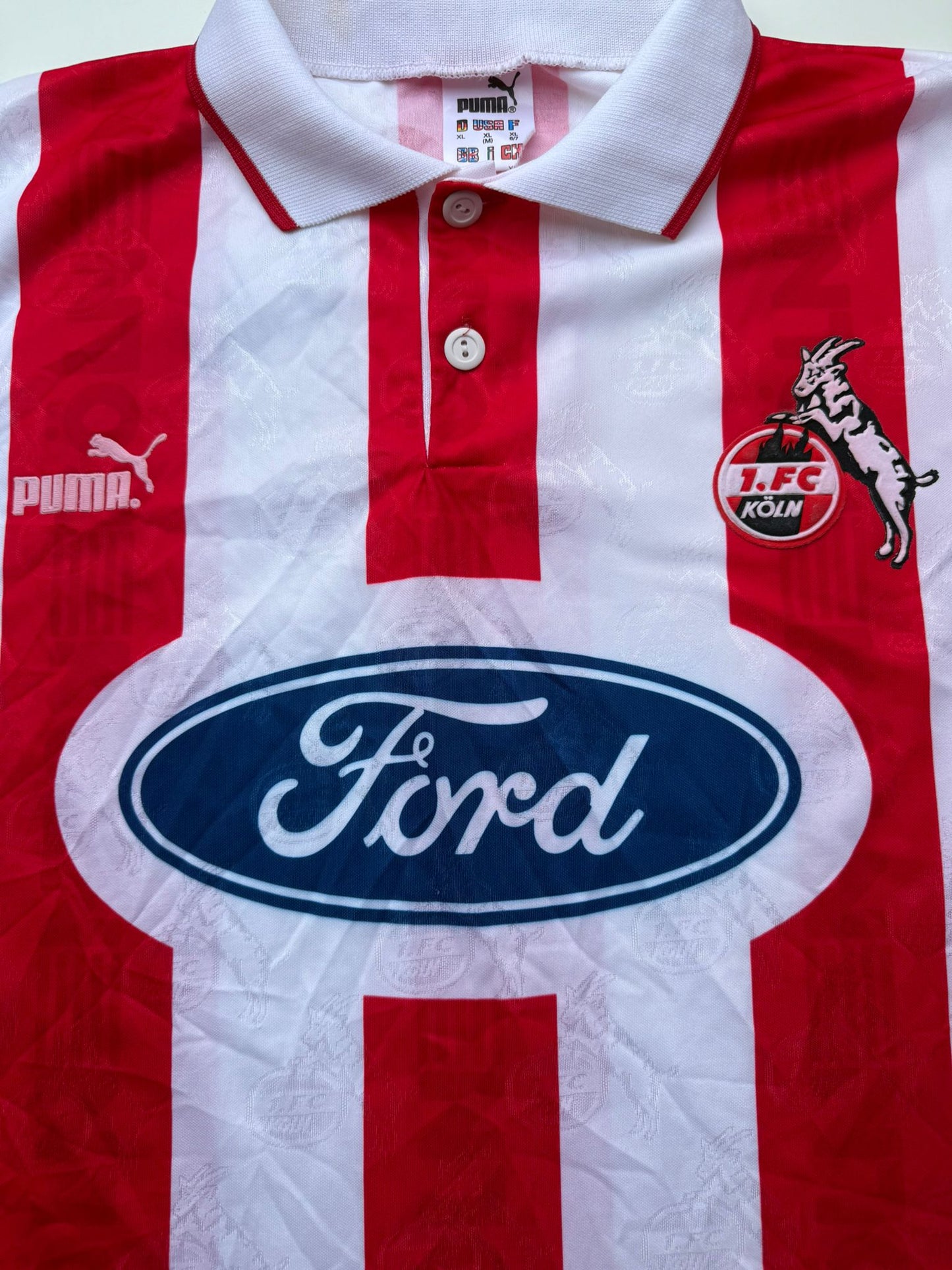 FC Köln 1995-96 Home Kit. (XL)