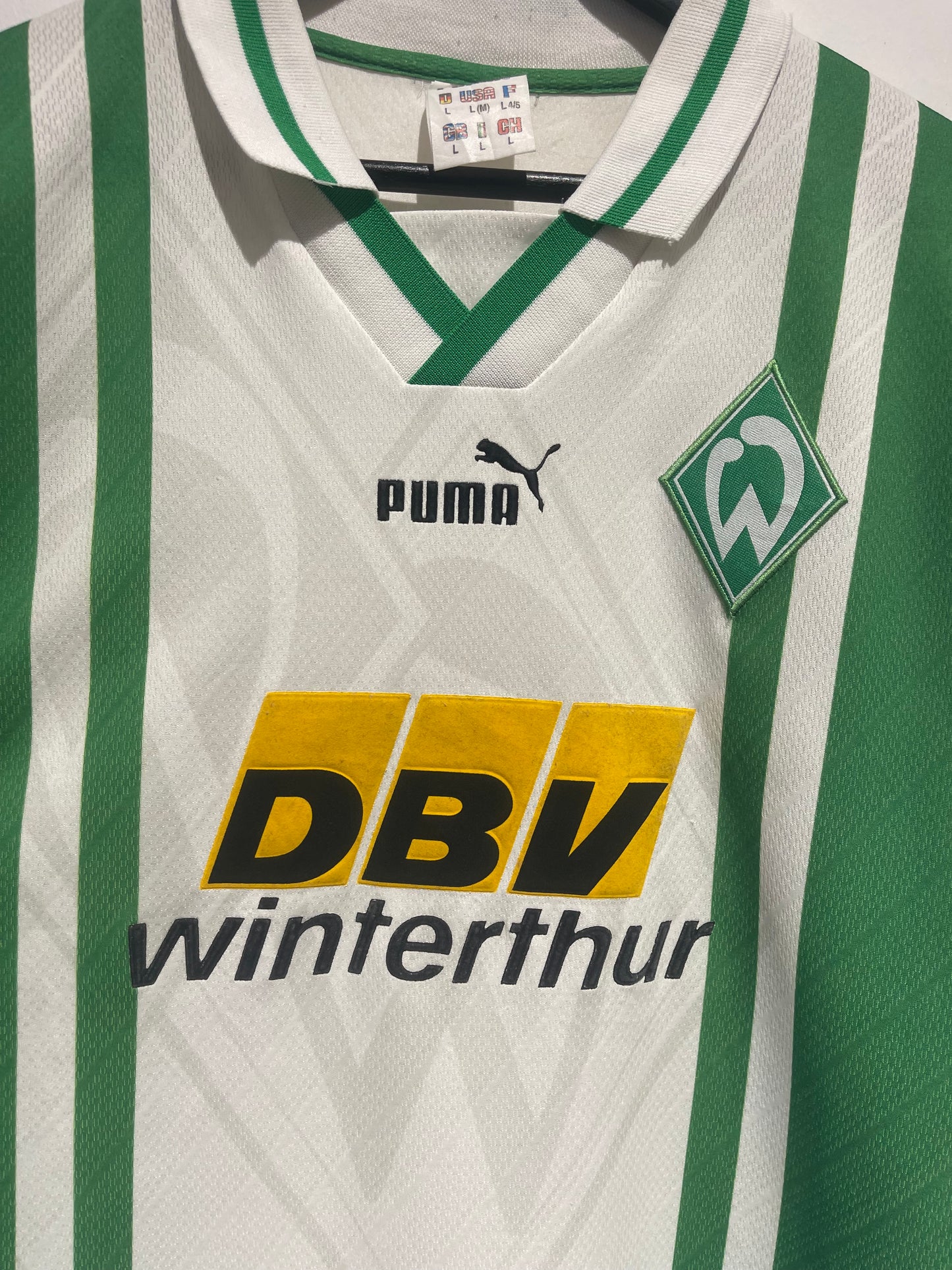 Werder Bremen 1996-97 Home Kit. (L).