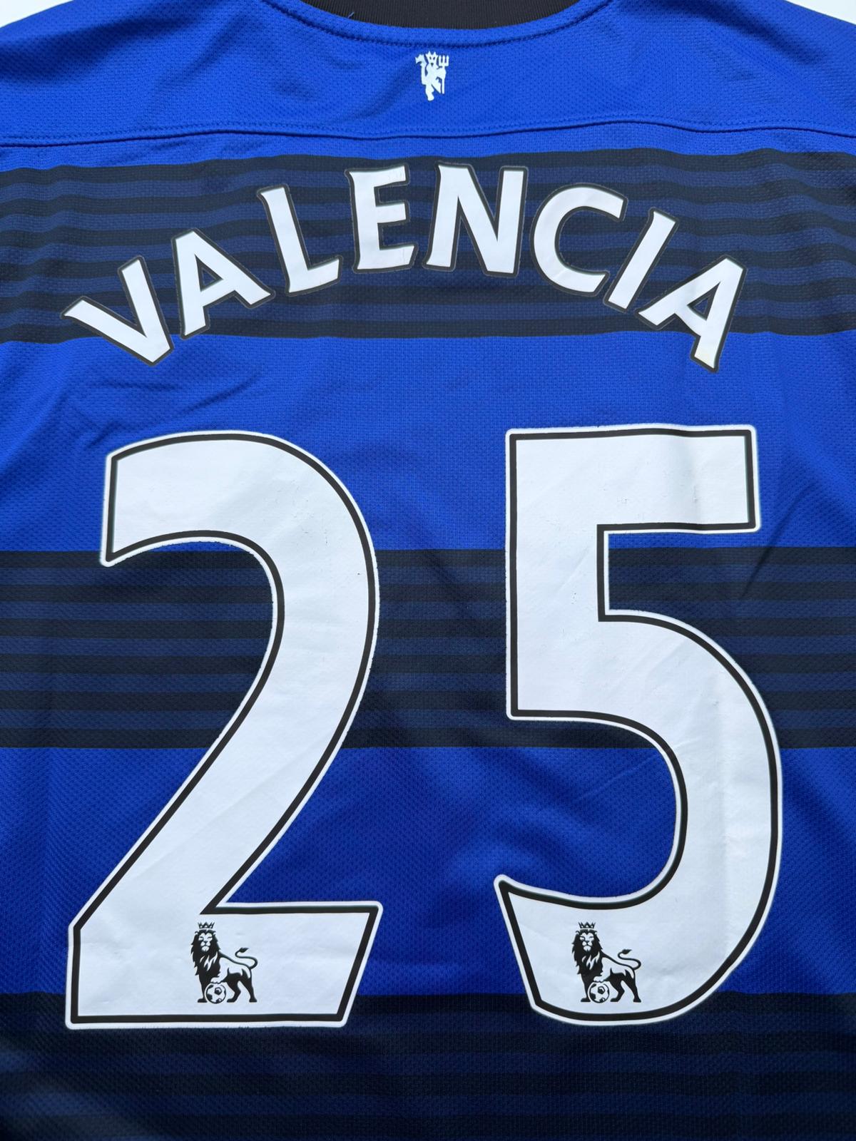 Manchester United 2011-12 Away Kit. #25 Valencia (S)