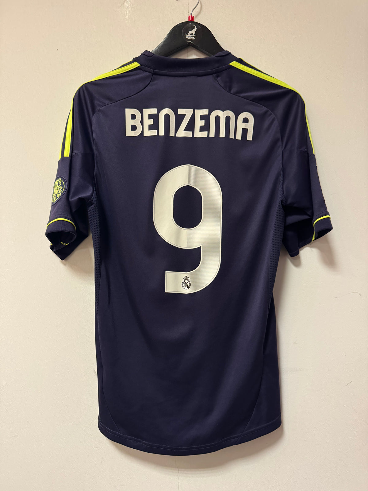 Real Madrid 2012-13 Away Kit. #9 Benzema. (S)