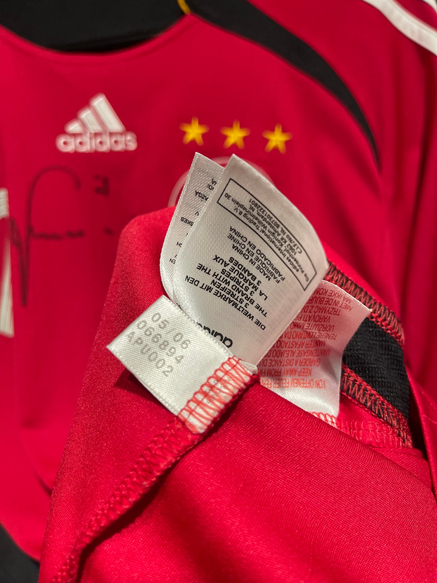 Deutschland 2006 Away Kit. (Signed by B. Schweinsteiger.) (176- S/XS)