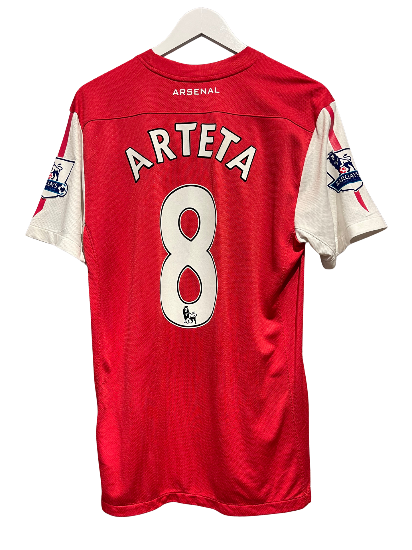Arsenal 2011/12 Home Kit. #8 Arteta. (M)