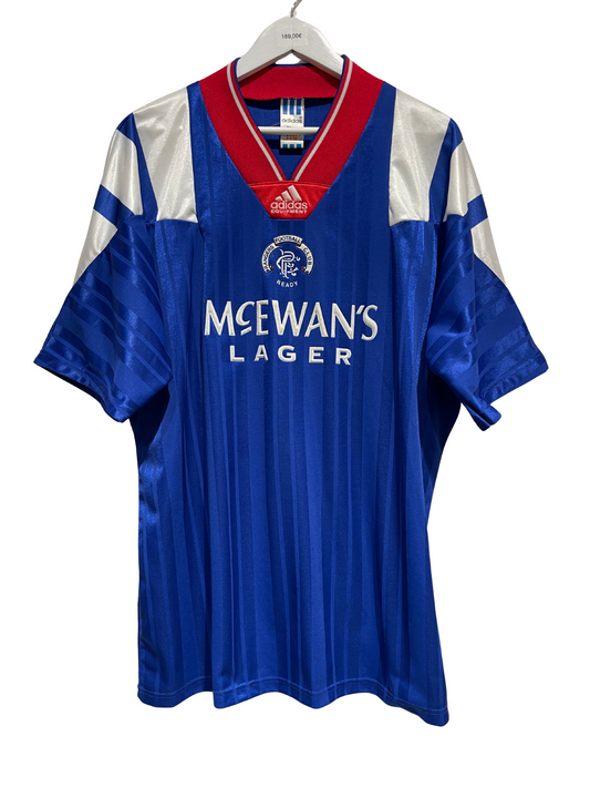 Glasgow Rangers 1992-94 Home Kit. (XL)
