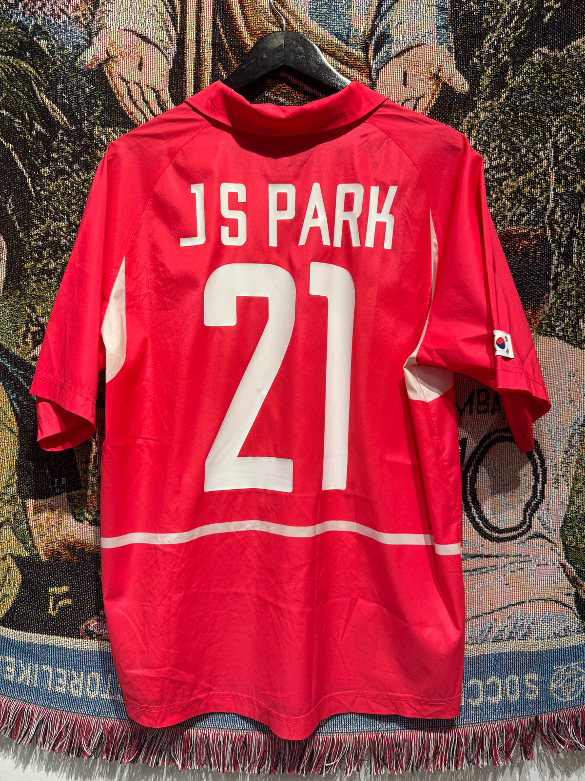 South Korea 2002-03 Home Kit. #21 Park. (L)