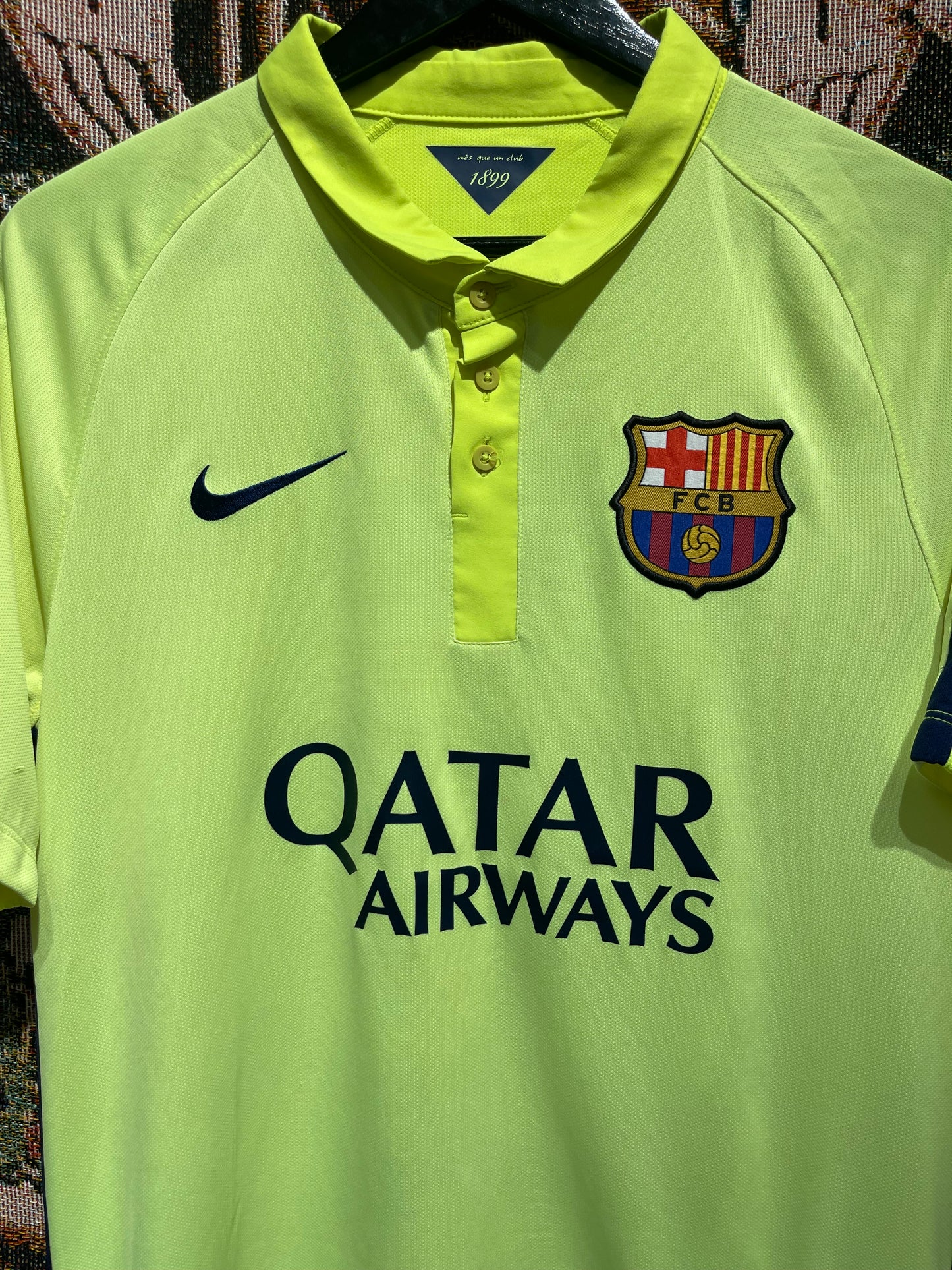 FC Barcelona 2014-15 Third Kit. #10 Messi. (M)