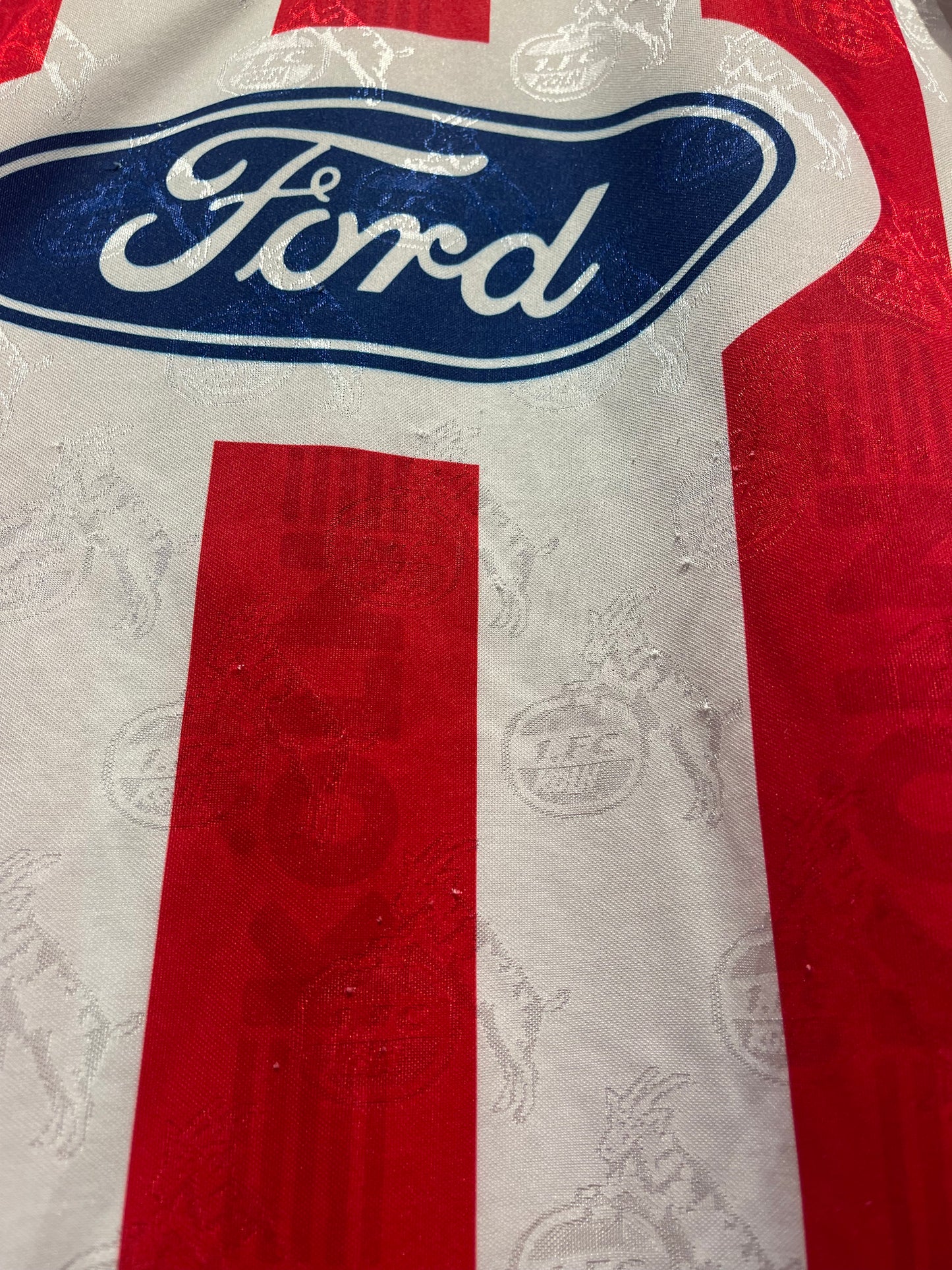 1. FC Köln 1995-96 Home Kit. #11 Labbadia. (L)