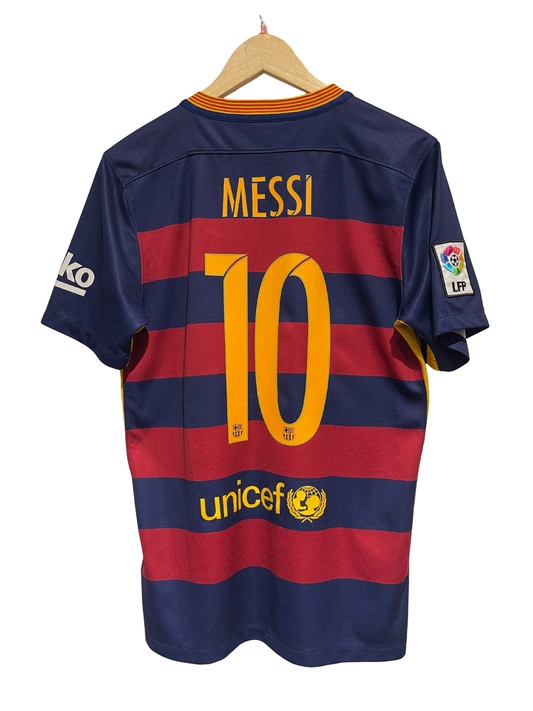 FC Barcelona 2015-16 Home Kit. #10 Messi (S)