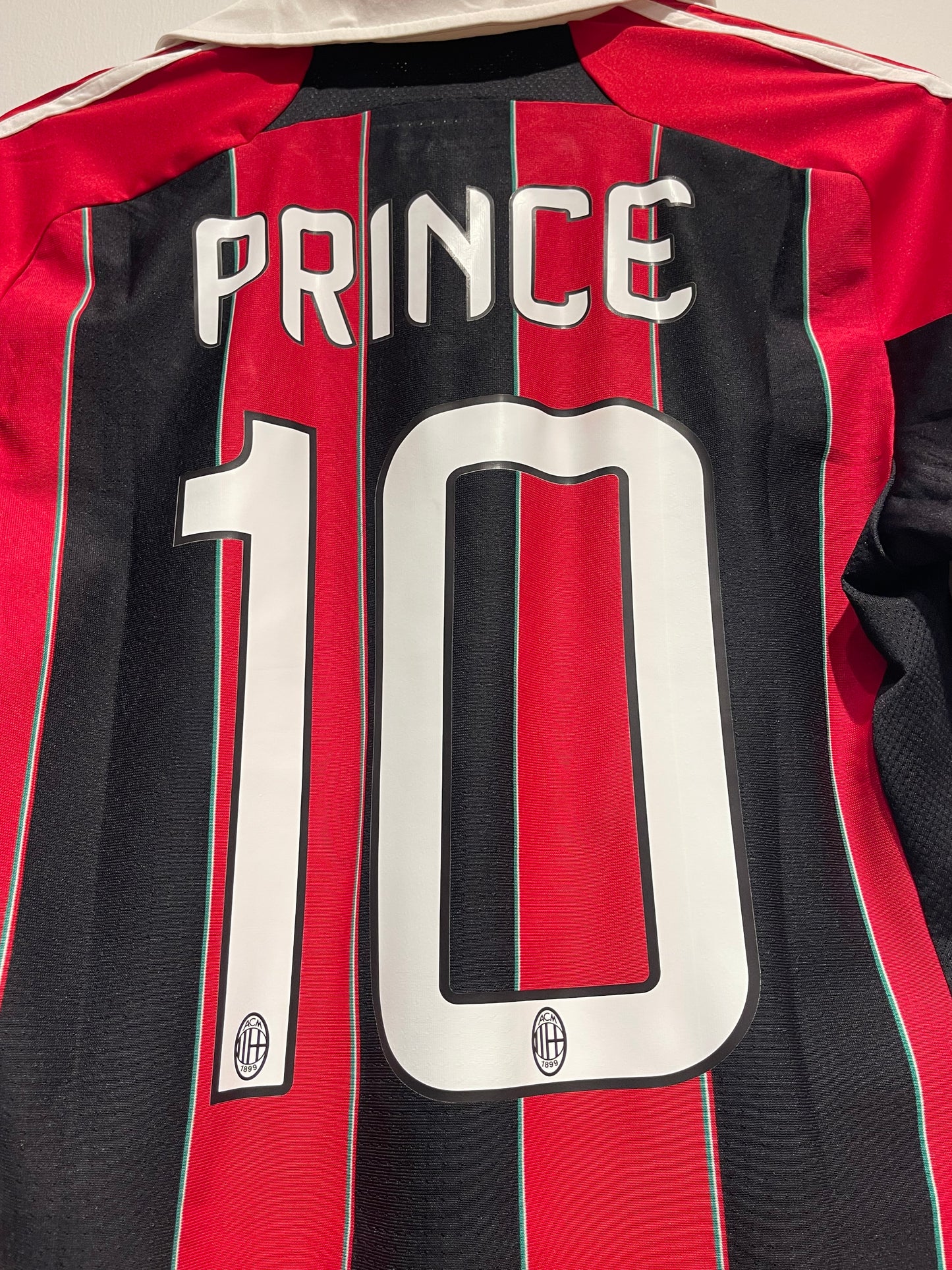 AC Milan 2012-13 Home Kit. #10 Prince Boateng (M)