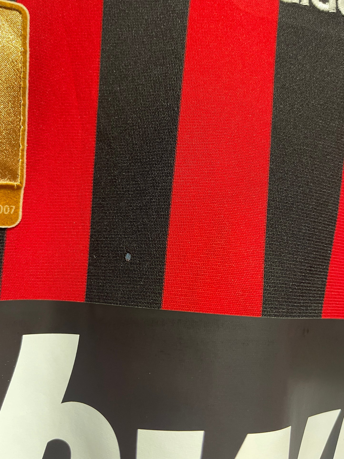 AC Milan 2007-08 Home Kit. #8 Gattuso (L).