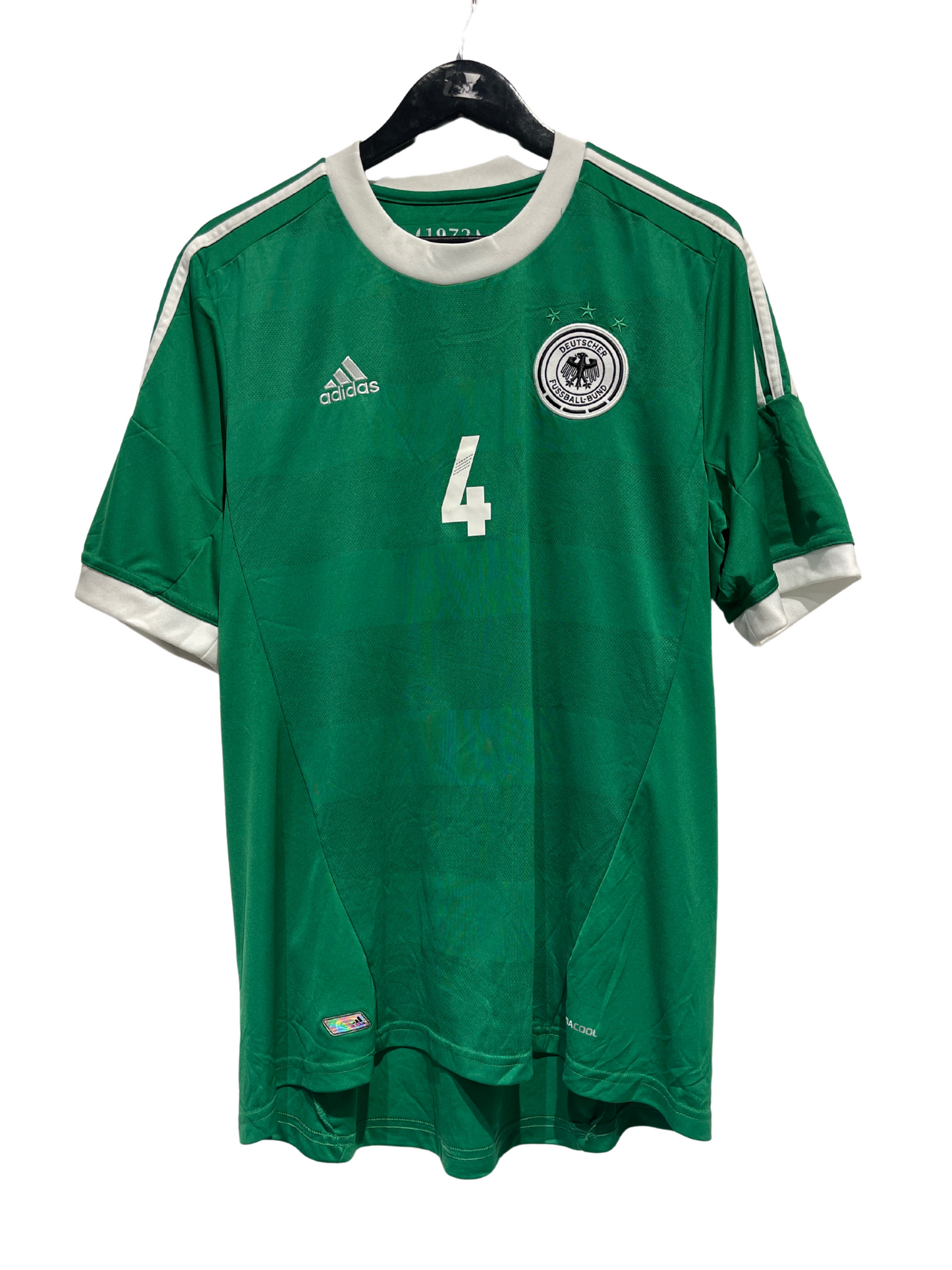 Germany 2012 Away Kit. (XL) #4 Höwedes.