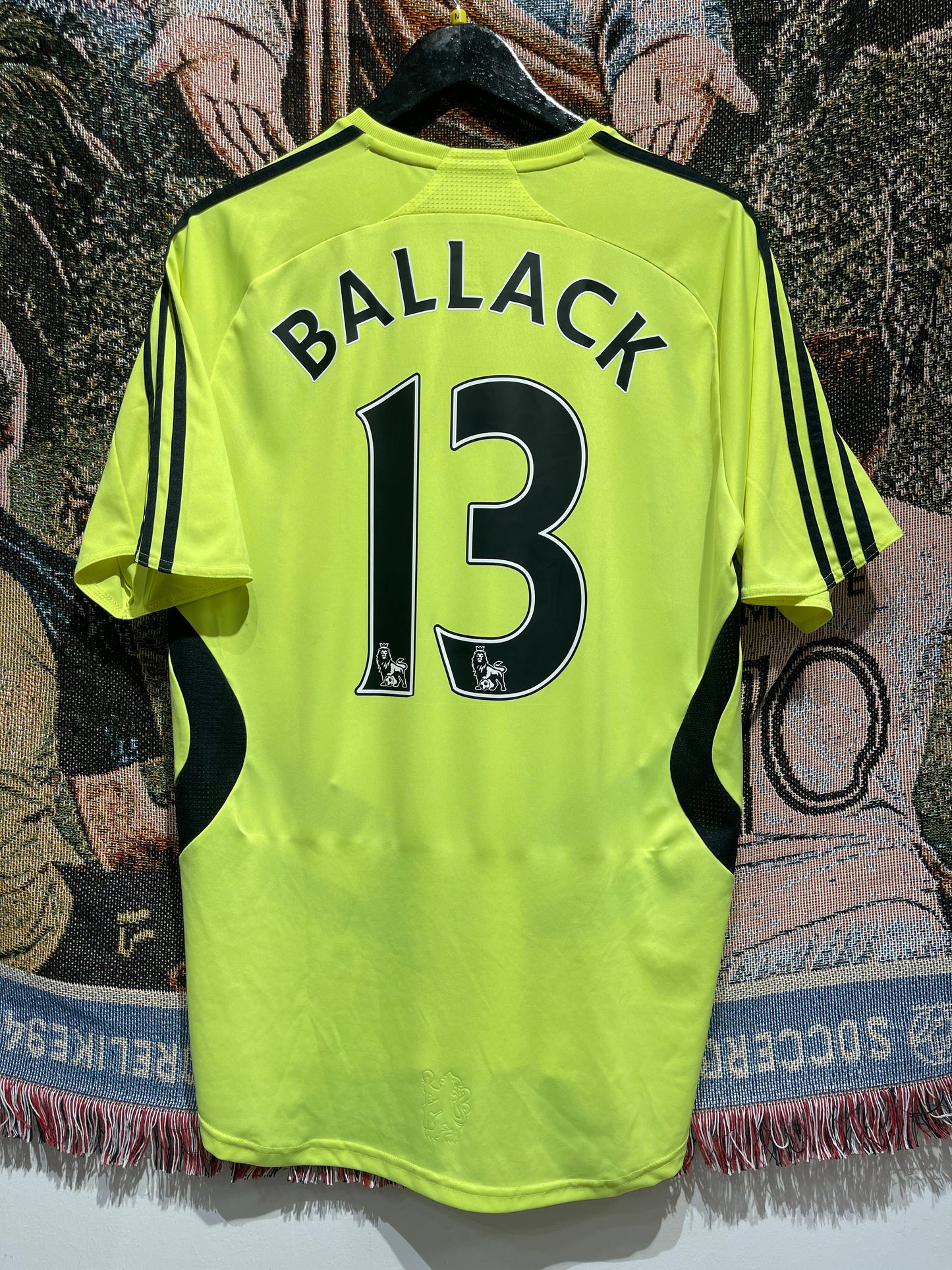 Chelsea 2007-08 Away Kit. (M) #13 Ballack.