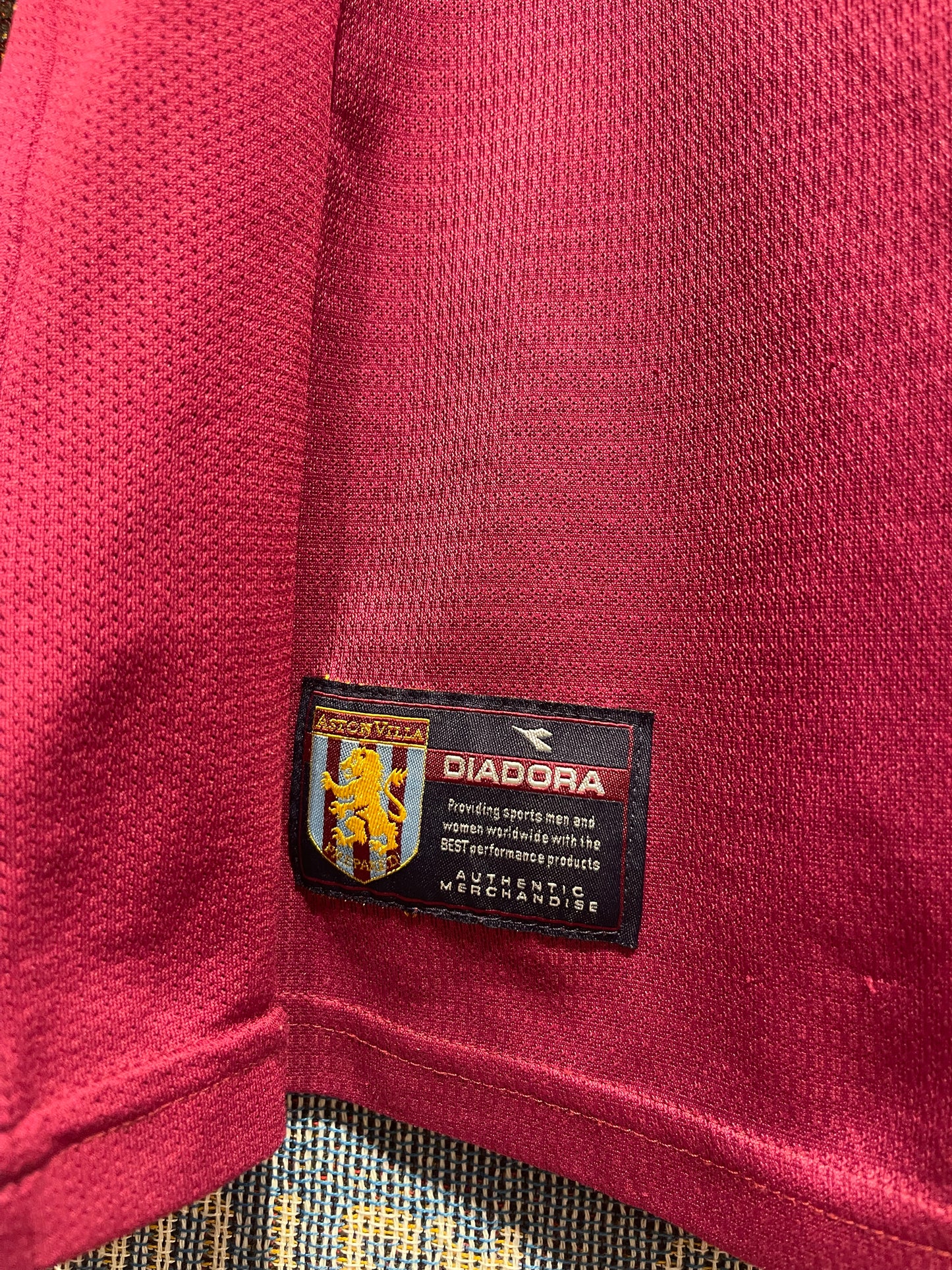 Aston Villa 2000-01 Home Kit. (M).