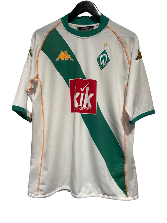 2006-2007 Werder Bremen Away Shirt - Kappa - KiK Sponsor (XL)