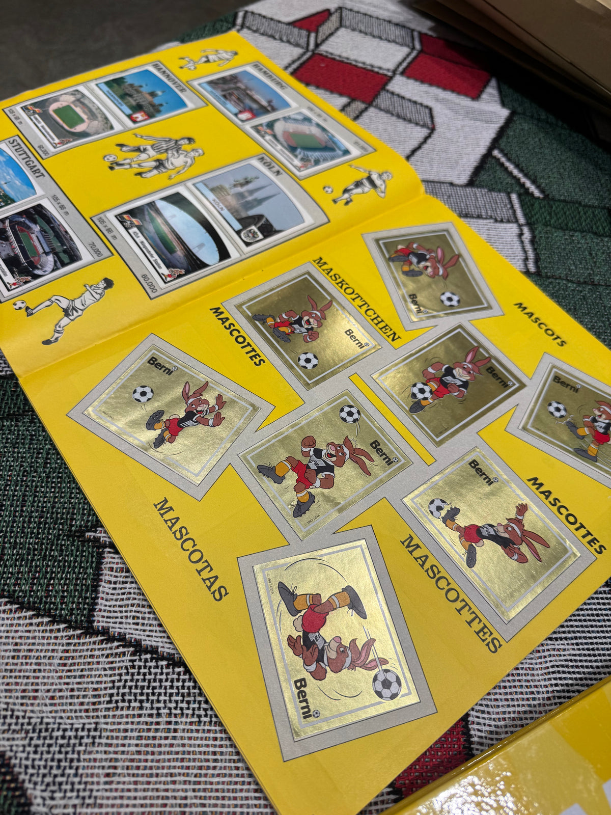Panini Euro 88 Complete Album.