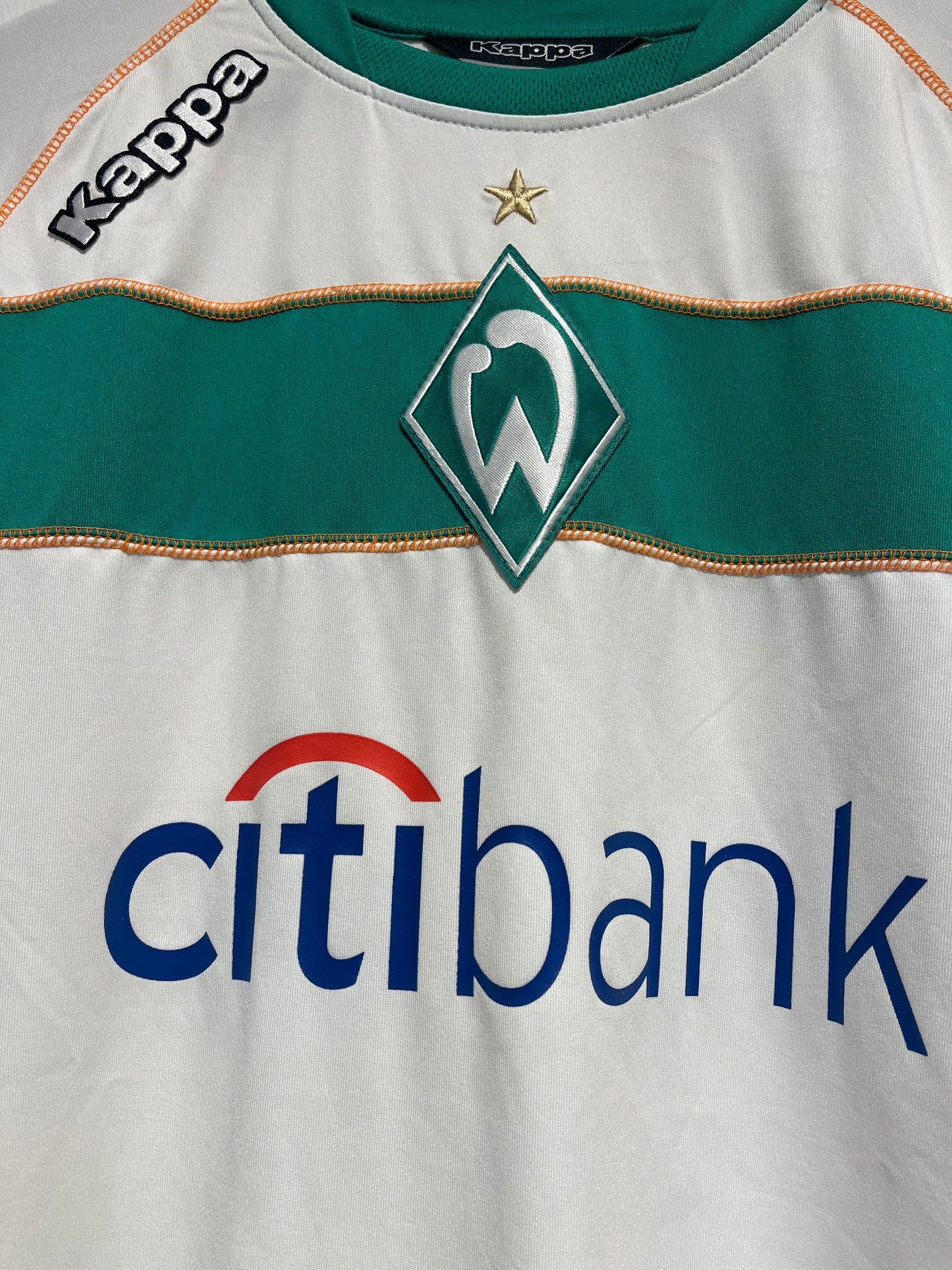 Werder Bremen 2008-09 Home Kit. #11 M. Özil (M).