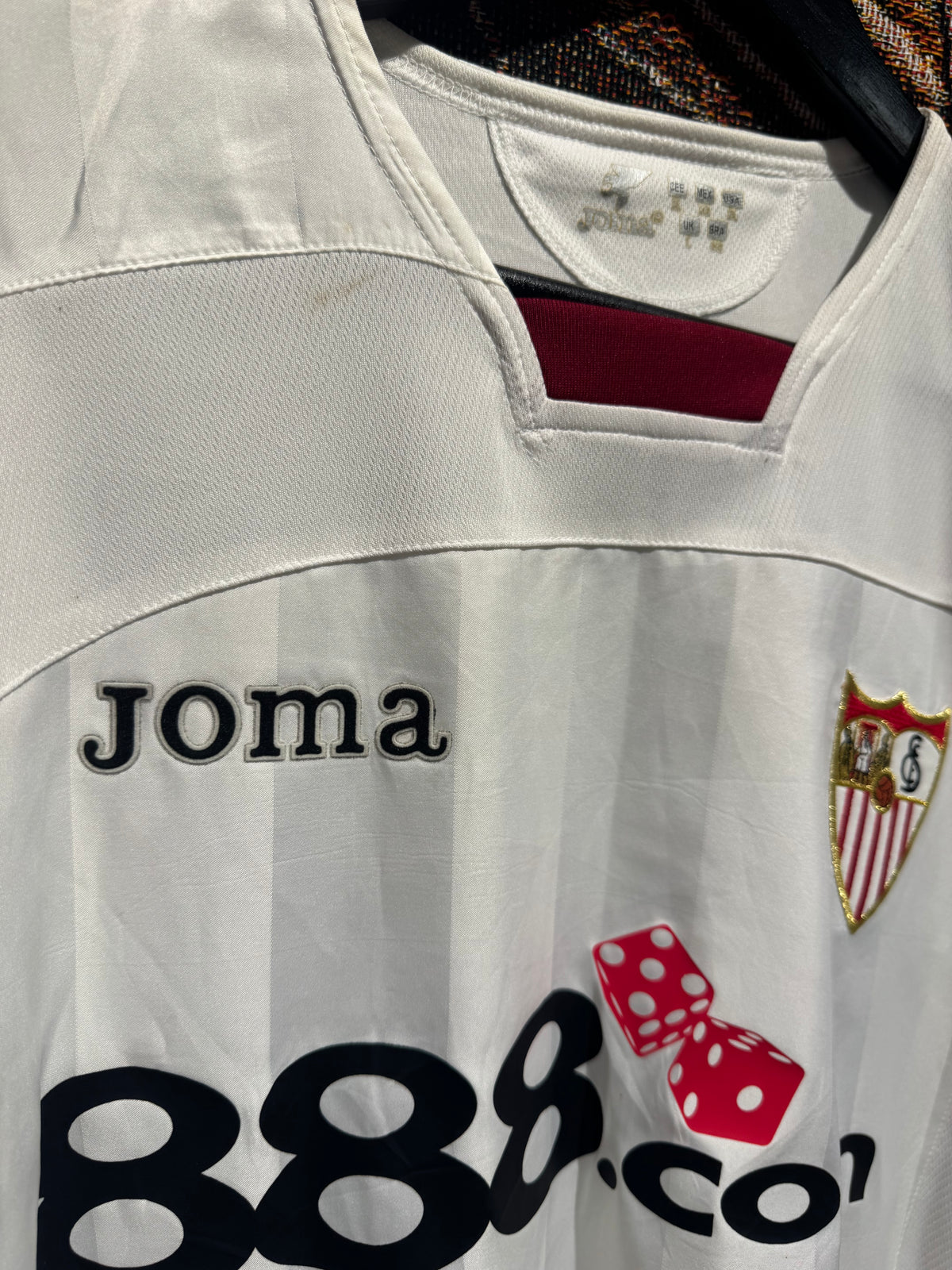 Sevilla 2007-08 Home Kit. (L/XL)