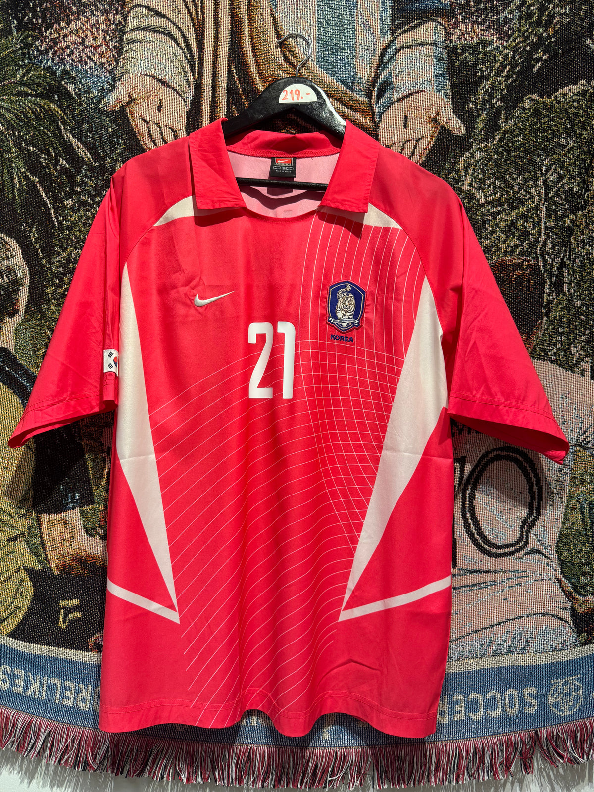 South Korea 2002-03 Home Kit. #21 Park. (L)