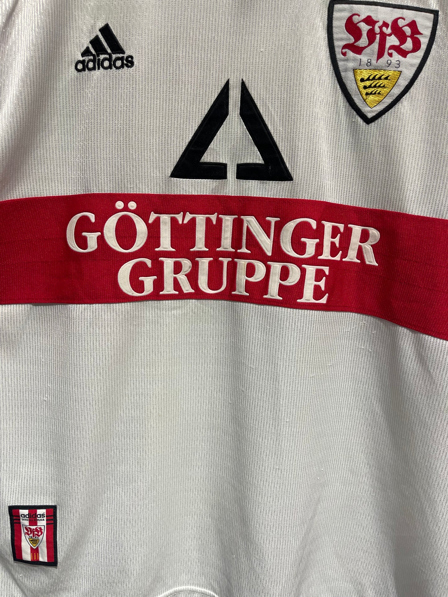 VfB Stuttgart 1998-99 Home Kit. #13 Adrian. (L)